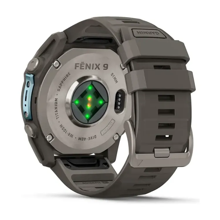 Alles GARMIN pametni sat FENIX 9 51mm Pebble Gray