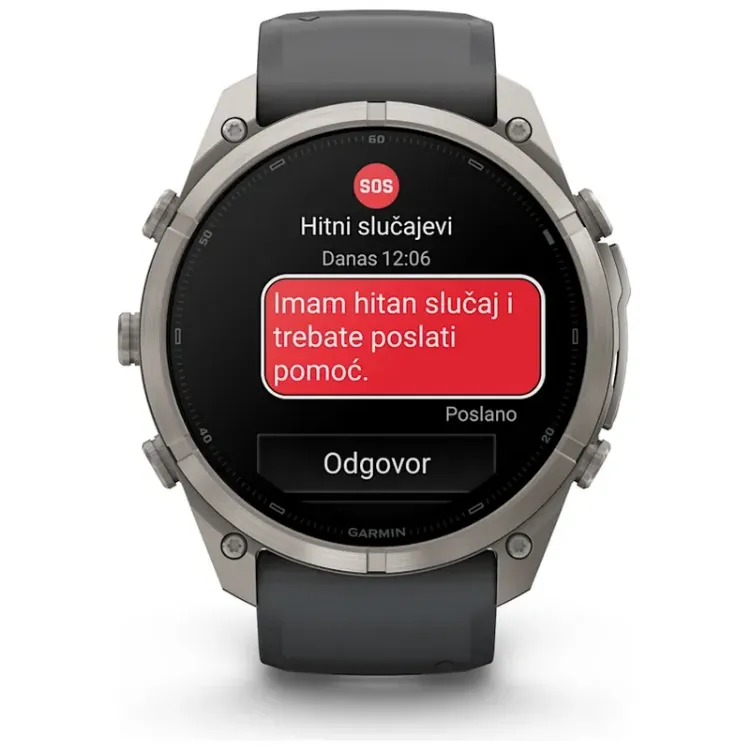 Alles GARMIN pametni sat FENIX 9 PRO INREACH 51mm Graphite/Black