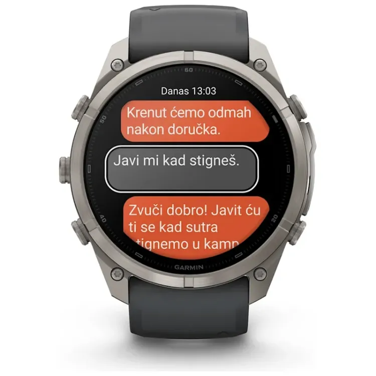 Alles GARMIN pametni sat FENIX 9 PRO INREACH 51mm Graphite/Black
