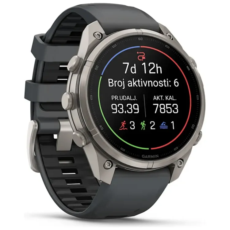 Alles GARMIN pametni sat FENIX 9 PRO INREACH 47mm Graphite/Black