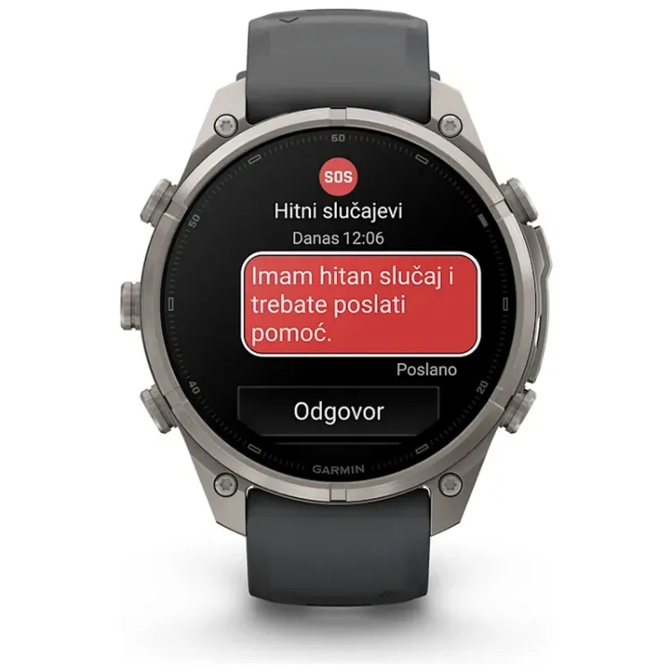 Alles GARMIN pametni sat FENIX 9 PRO INREACH 47mm Graphite/Black