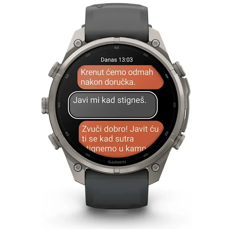 Alles GARMIN pametni sat FENIX 9 PRO INREACH 47mm Graphite/Black