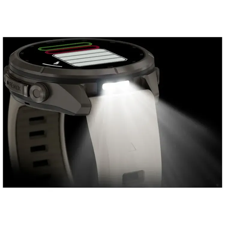 Alles GARMIN pametni sat FENIX 9 PRO 43mm Fog gray/Dark sandstone