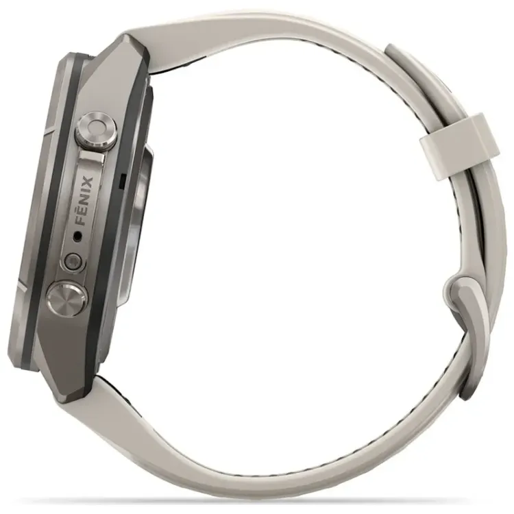 Alles GARMIN pametni sat FENIX 9 PRO 43mm Fog gray/Dark sandstone