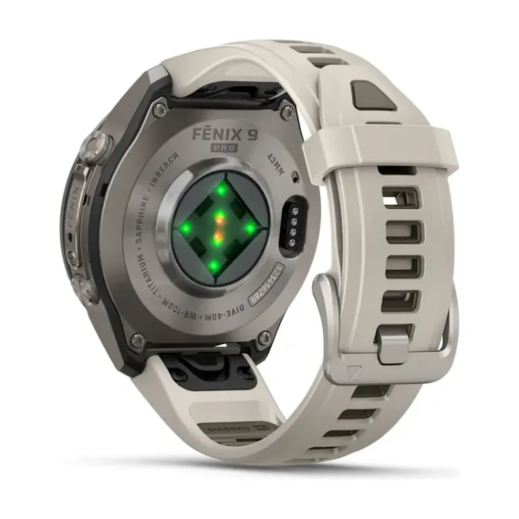 Alles GARMIN pametni sat FENIX 9 PRO INREACH 43mm Fog gray/Dark sandstone
