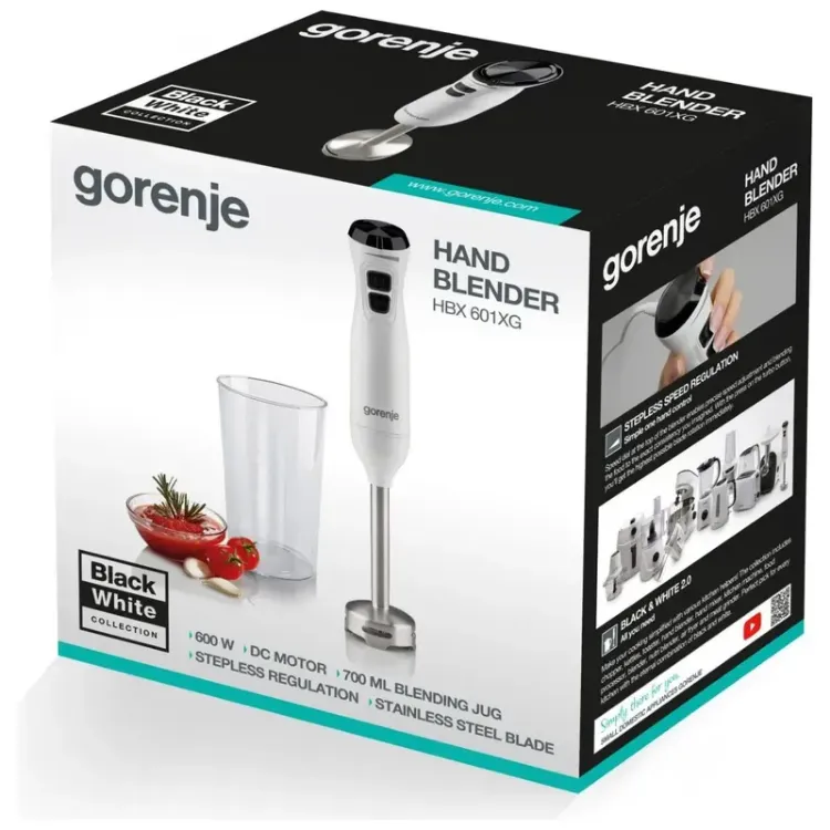 Alles GORENJE mikser štapni HBX601XG