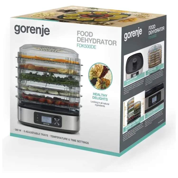 Alles GORENJE dehidrator FDK500DE