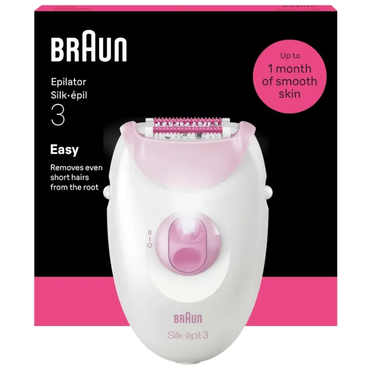 Alles BRAUN epilator SE 3-000