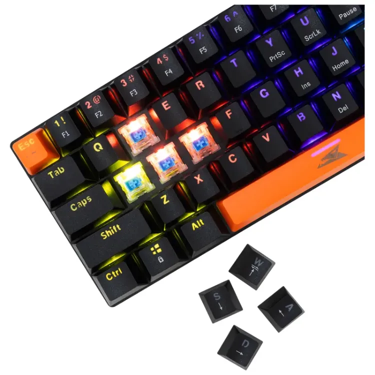 Alles BARACUDA tipkovnica gaming Dolphin BGK-03121 crna blue switch