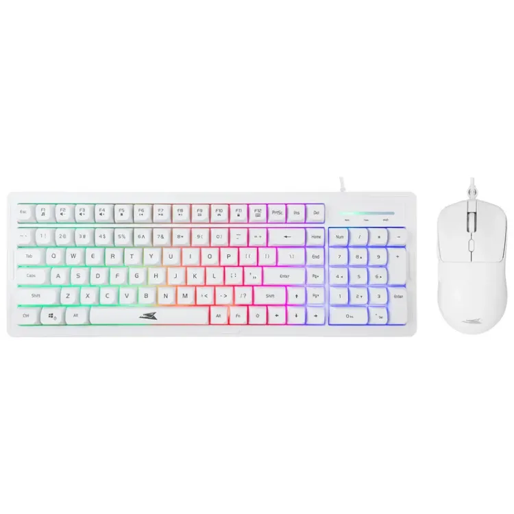 Alles BARACUDA tipkovnica + miš gaming Orca BGC-012 bijela