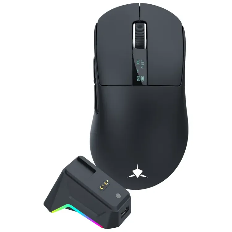 Alles WHITE SHARK miš bežični WGM-5023 Gawain crni
