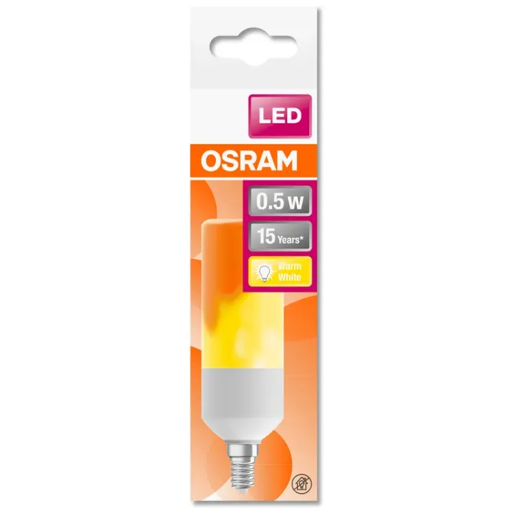 Alles OSRAM LED žarulja LED Star Classic Stick Flame 0.5W 515 Frosted E14