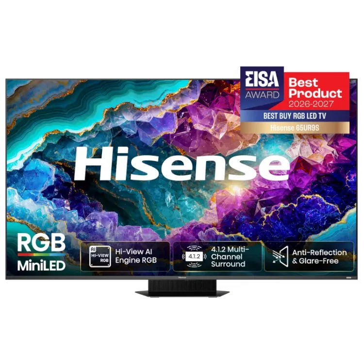Alles HISENSE RGB MiniLED TV 65UR9S
