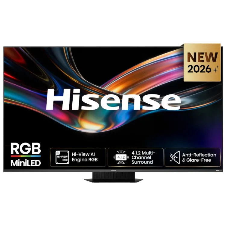 Alles HISENSE RGB MiniLED TV 85UR9S