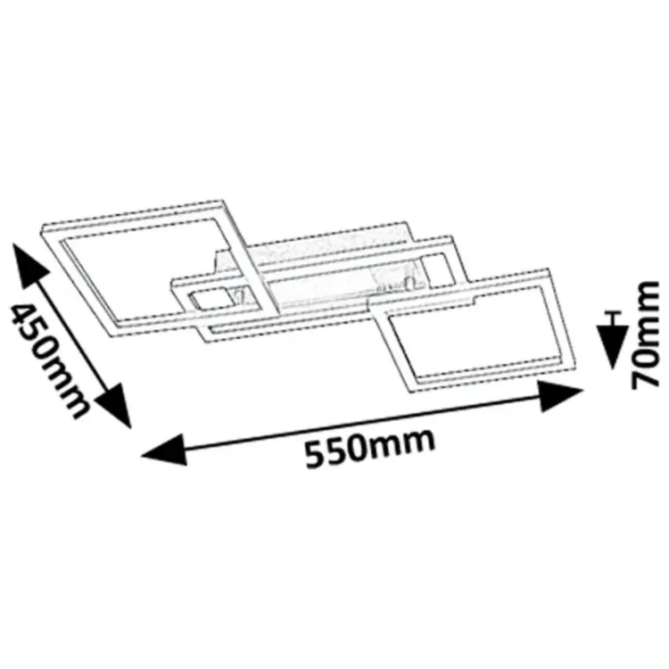 Alles RABALUX LED stropna svjetiljka ELLINOR 71382