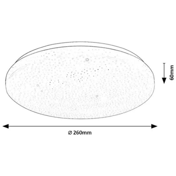 Alles RABALUX LED stropna svjetiljka DANNY2 71444