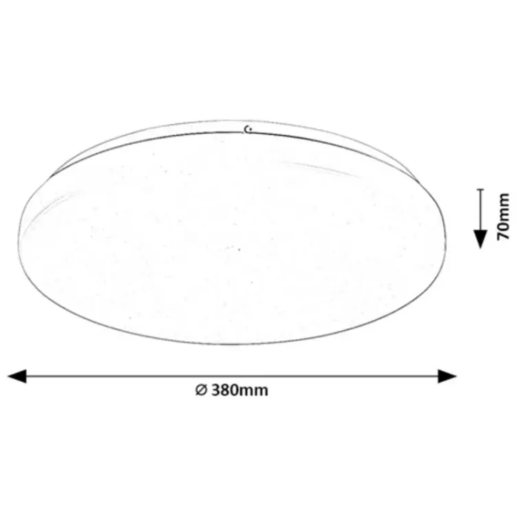 Alles RABALUX LED stropna svjetiljka DANNY2 71442