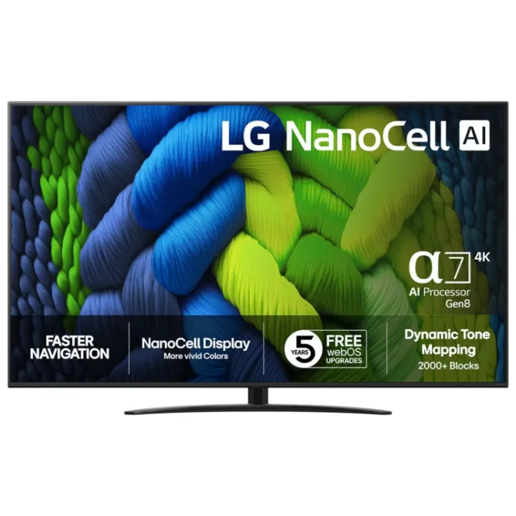 Alles LG UHD TV 75NANO82A6B