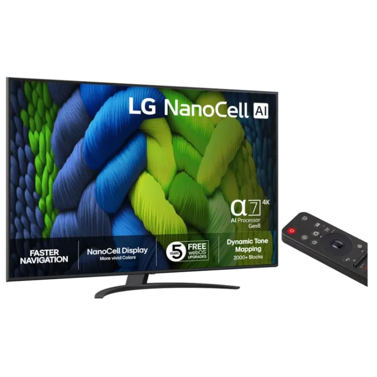 Alles LG UHD TV 75NANO82A6B