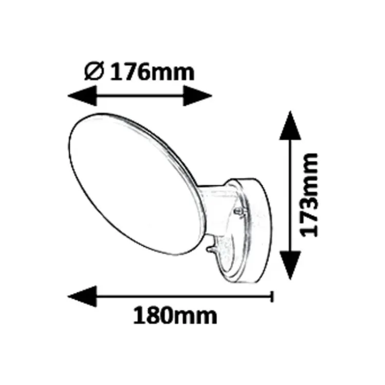 Alles RABALUX LED zidna svjetiljka VARNA 8134