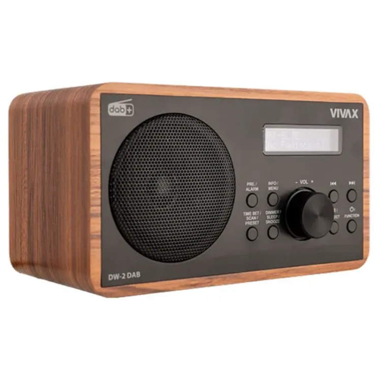 Alles VIVAX radio DW-2 DAB Walnut