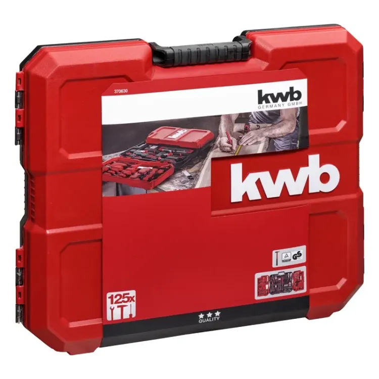 Alles KWB set ručnog alata u koferu 125 dijelova