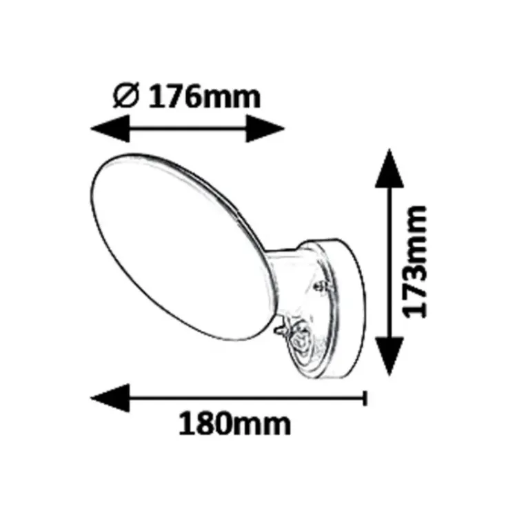 Alles RABALUX LED zidna svjetiljka VARNA 8135