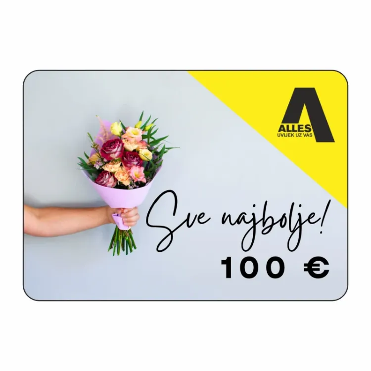 Alles ALLES poklon kartica 100 €