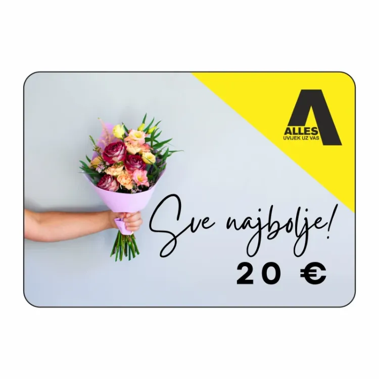 Alles ALLES poklon kartica 20 €