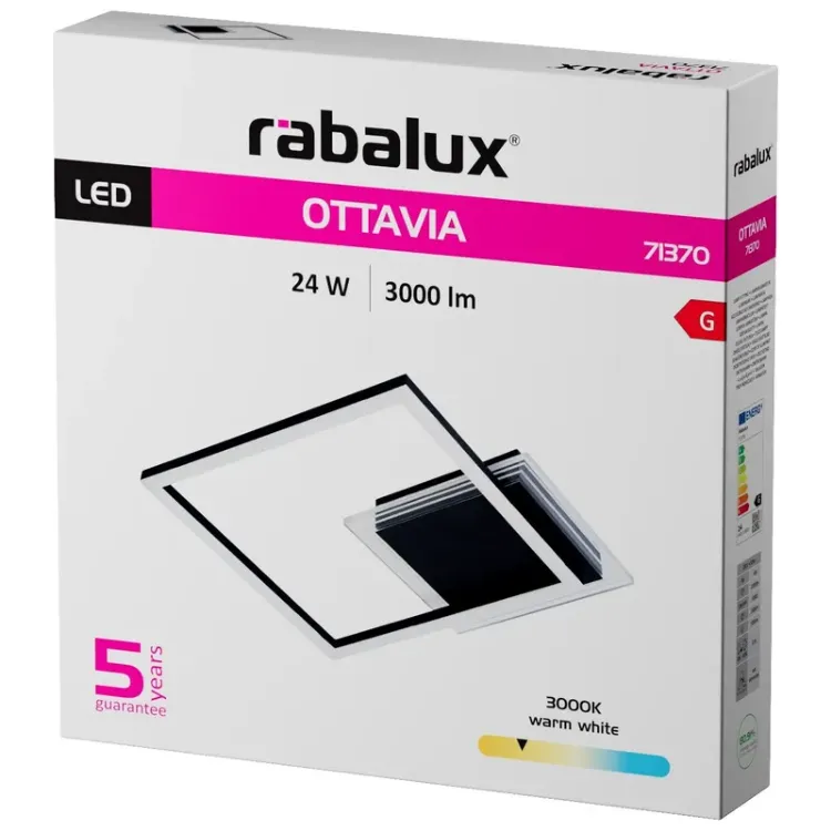 Alles RABALUX LED stropna svjetiljka OTTAVIA 71370